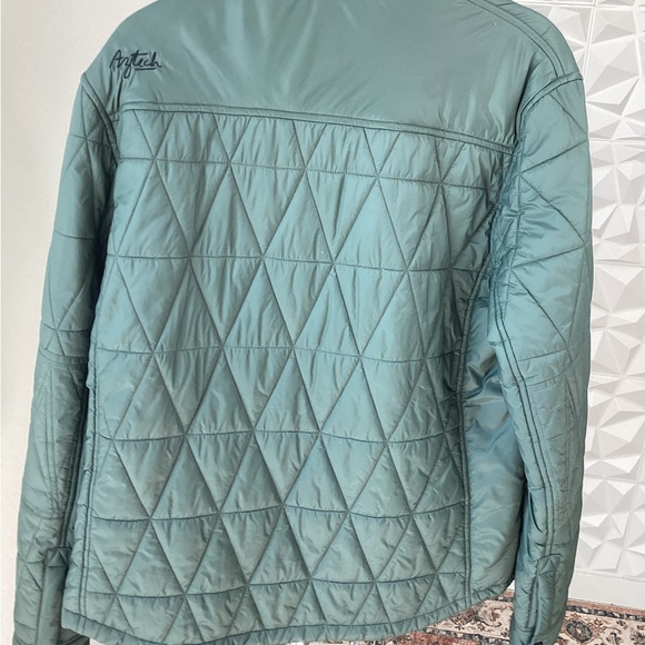 Men’s Aztech mountain green quilted jacket medium - Picture 4 of 6
